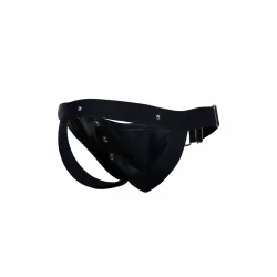 MOB Eroticwear Jockstrap Cockring DNGEON Noir